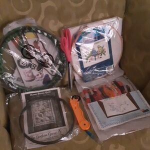 Embroidery and Quilting Craft Kit